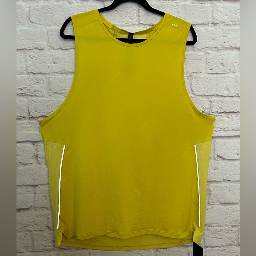 Lululemon Athletica Yellow Tank Top